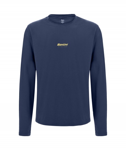 Póló Santini kék 3XL hosszú ujjú SP497GLLBRANDBLU3XL_RE