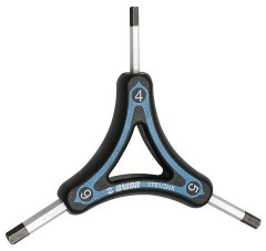 Szerszám Unior 1781/2HXS (4x5x6), hármas gömbvégű imbuszkulcs 624030_SZER