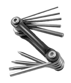 Szerszám Bottari Goodbike multiszerszám 9-funkciós fekete (88012) 88012_SZER