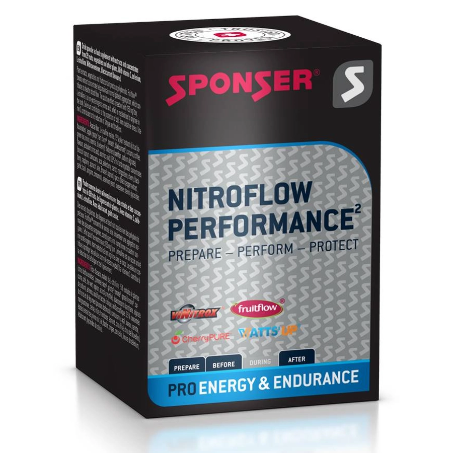 Sponser NITROFLOW PERFORMANCE 10x7gr Fekete ribizli Energizáló 44072_ET
