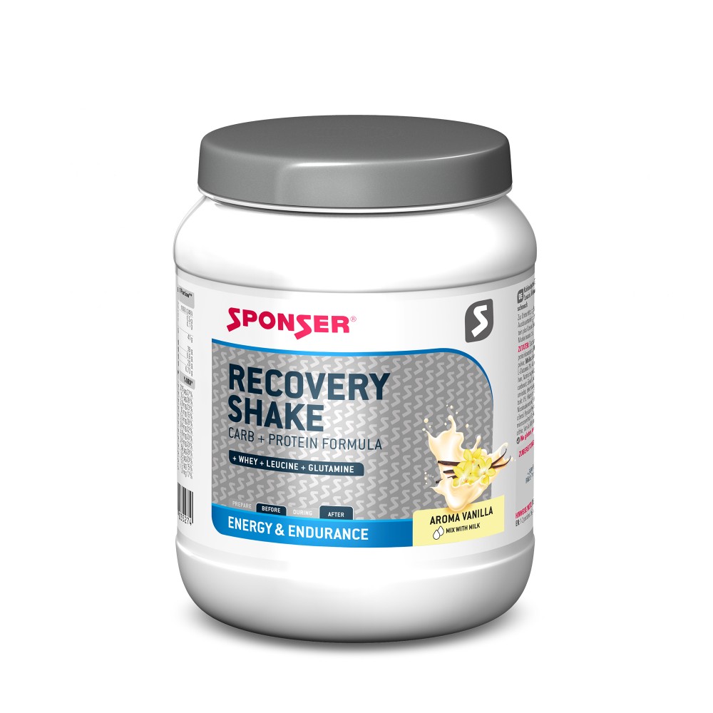 Sponser RECOVERY SHAKE 900g doboz Vanília Regeneráló ital 03527_ET