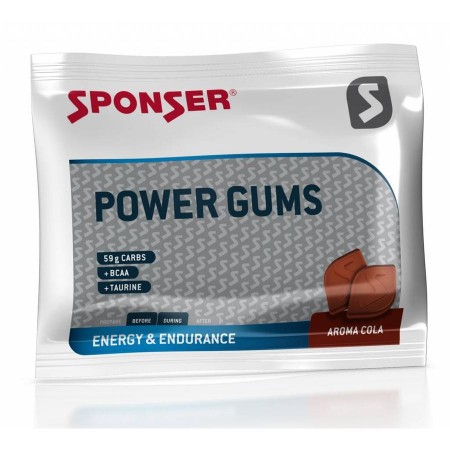 Sponser POWER GUMS 75g zacskó Cola ( Taurin,   BCAA) Gumicukor 17704_ET