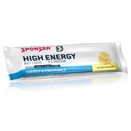 Sponser HIGH ENERGY 45g Banán Energiaszelet 15034_ET